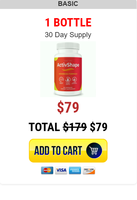 Order ActivShape 1 Bottle